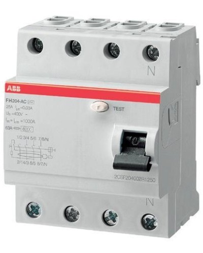 FH204 AC-40/0,03 (2CSF204004R1400). Выключатель дифференциального тока (УЗО). ABB в Тольятти