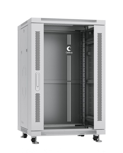 SH-05C-22U60/100 (7054c). Шкаф телекоммуникационный 19 напольный 22U. CABEUS в Тольятти