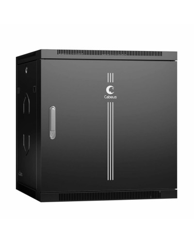 SH-05F-12U60/60m-R-BK (10744c). Шкаф телекоммуникационный 19 настенный 12U. CABEUS в Тольятти