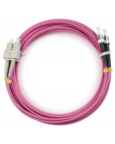 FOP-50-OM4-SC-ST-2m (9122c). Патч-корд оптический. CABEUS в Тольятти