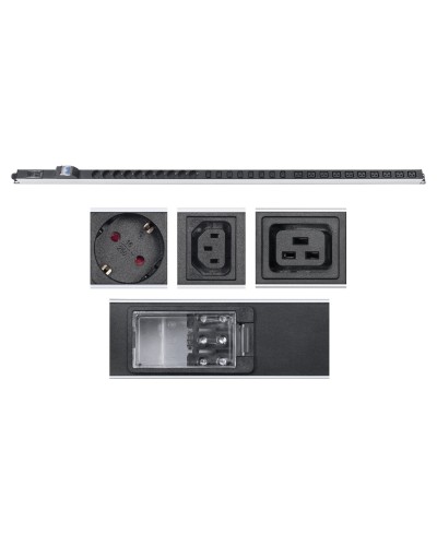 PDU-32-10S-10C19-8C13-B-T (9547c). Блок розеток. CABEUS в Тольятти
