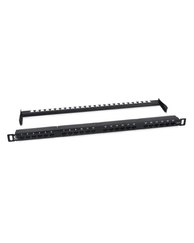 PLHD-24-Cat.6-Dual-180-0,5U (9664c): Патч-панель 19" в Тольятти