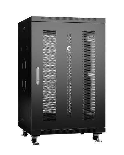 ND-05C-18U60/60-BK (8548c). Шкаф телекоммуникационный 19 напольный 18U. CABEUS в Тольятти
