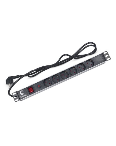 PDU-6P-F-2EU (7296c). Блок розеток 19. CABEUS в Тольятти