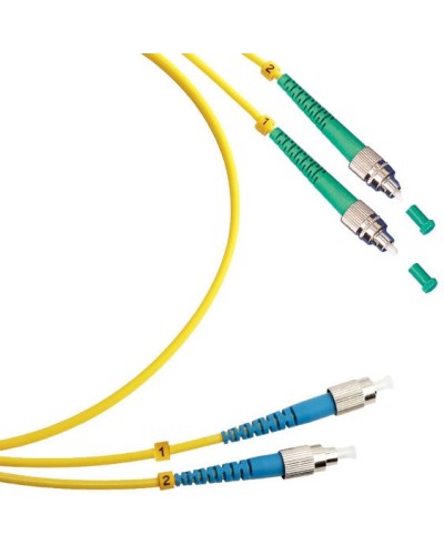 FOP(d)-9-FC/APC-FC/UPC-10m (8107c). Патч-корд оптический. CABEUS в Тольятти