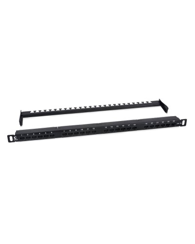 PLHD-24-Cat.6a-Dual-180-0,5U (9665c): Патч-панель 19" в Тольятти
