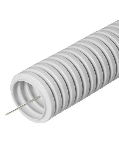 FCPL-40-PVC-020-1-GY (11231c): Труба гофрированная гибкая, лёгкая с протяжкой в Тольятти