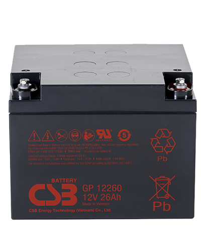 CSB GP 12260. Аккумулятор герметичный свинцово-кислотный. CSB в Тольятти