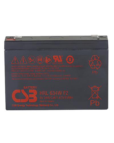 CSB HRL 634W FR. Аккумулятор герметичный свинцово-кислотный. CSB в Тольятти