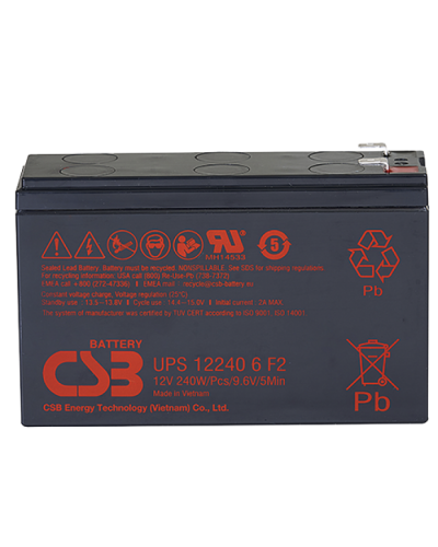 CSB UPS 122406. Аккумулятор герметичный свинцово-кислотный. CSB в Тольятти