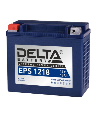Delta EPS 1218. Аккумулятор герметичный свинцово-кислотный стартерный. Delta в Тольятти