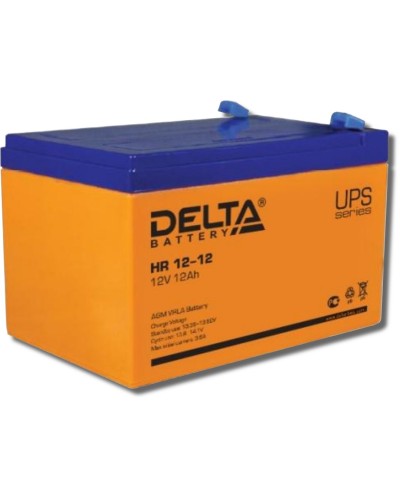 Delta HR 12-12. Аккумулятор герметичный свинцово-кислотный. Delta в Тольятти