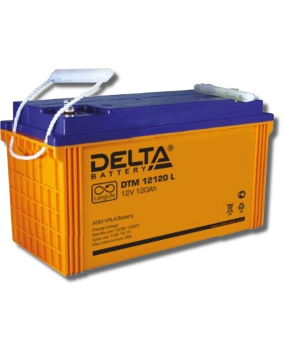 Delta DTM 12120 L. Аккумулятор герметичный свинцово-кислотный. Delta в Тольятти