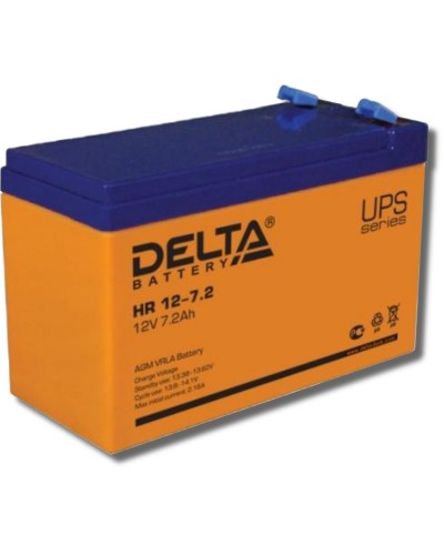 Delta HR 12-7.2. Аккумулятор герметичный свинцово-кислотный. Delta в Тольятти