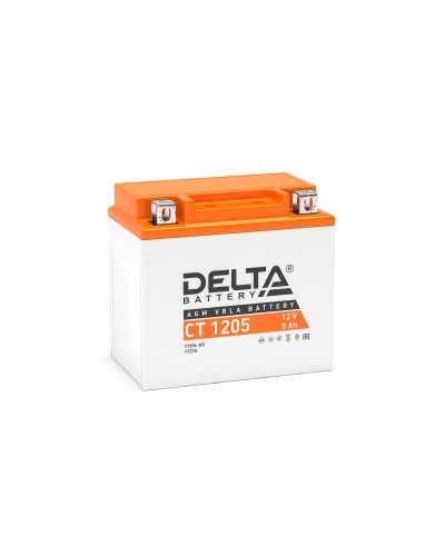 Delta CT 1205. Аккумулятор герметичный свинцово-кислотный стартерный. Delta в Тольятти