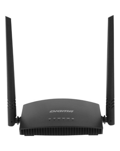 DWR-N301 N300 10/100BASE-TX черный. Роутер беспроводной. Digma в Тольятти