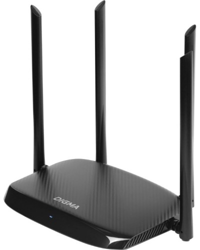 DWR-AC1202 AC1200 10/100/1000BASE-TX черный. Роутер беспроводной. Digma в Тольятти
