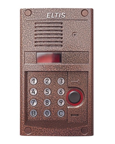 DP400-RD24 (медь). Блок вызова домофона. ELTIS в Тольятти