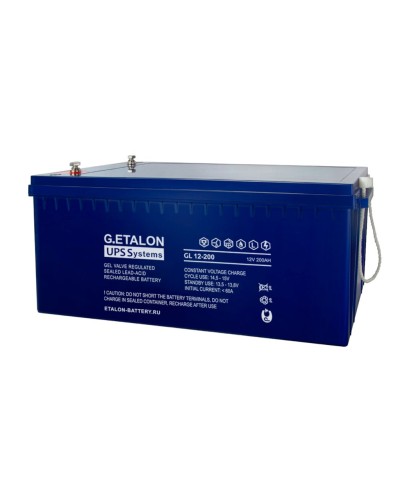 G.ETALON GL 12-200. Аккумулятор герметичный свинцово-кислотный. ETALON в Тольятти