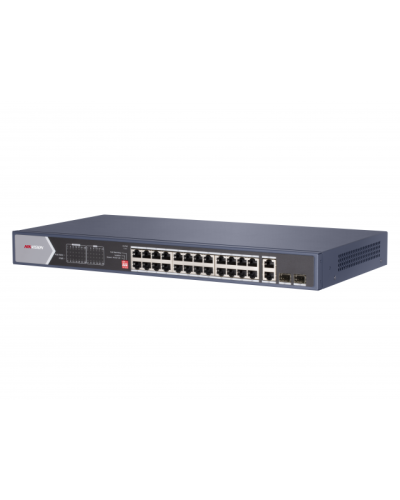 DS-3E0528HP-E. Коммутатор с питанием POE. Hikvision в Тольятти