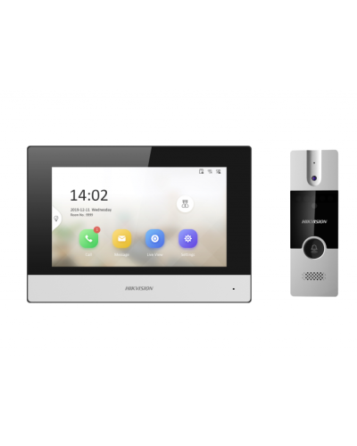 DS-KIS302-P. Комплект IP видеодомофона. Hikvision в Тольятти
