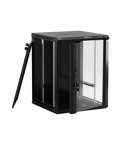 TWB-0445-GP-RAL9004. Шкаф телекоммуникационный 19 настенный 4U. Hyperline в Тольятти