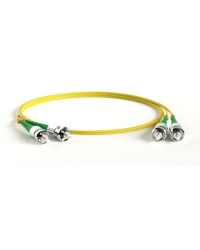 FC-D2-9-ST/AR-ST/AR-H-1M-LSZH-YL. Патч-корд волоконно-оптический ST-ST. Hyperline в Тольятти