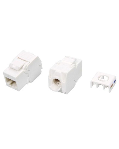KJ8-8P8C-C6-180-TLS-WH. Вставка Keystone Jack RJ-45. Hyperline в Тольятти