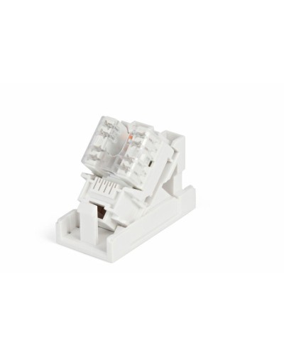 SIP2K-C5E-M45-22.5. Вставка 45х22,5 с наклонным модулем RJ-45 категории 5е. Hyperline в Тольятти