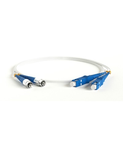 FC-D2-9A1-FC/UR-SC/UR-H-1M-LSZH-WH. Патч-корд волоконно-оптический SC-FC. Hyperline в Тольятти