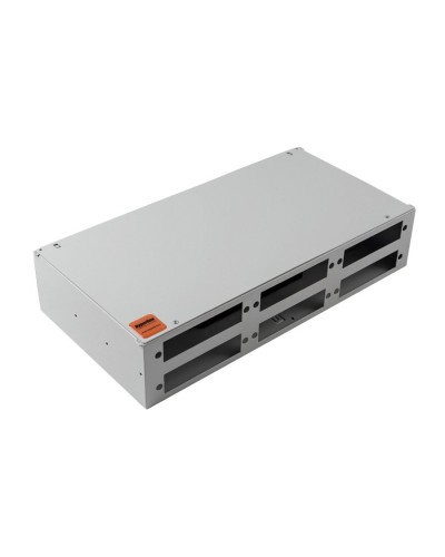 FO-19R-2U-6xSLT-W140H42-48UN-GY. Кросс оптический 19. Hyperline в Тольятти