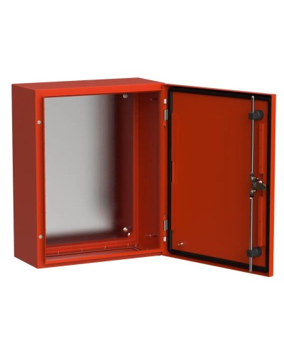 ЩМП-50.40.20 УХЛ1 IP66 RAL3020 TITAN 5 (TI5-13-N-050-040-020-66). Корпус металлический с монтажной платой. IEK в Тольятти
