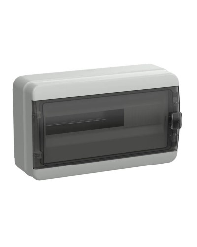 Корпус пластиковый КМПн-18 IP65 TEKFOR (TF5-KP72-N-18-65-K03-K02). Корпус модульный пластиковый черная прозрачная дверь. IEK в Тольятти