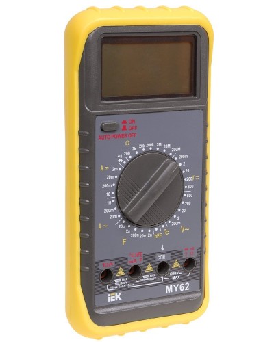Мультиметр цифровой Professional MY62 (TMD-5S-062). Мультиметр цифровой. IEK в Тольятти
