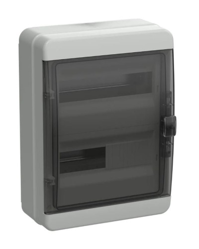 Корпус пластиковый КМПн-24 IP65 TEKFOR (TF5-KP72-N-24-65-K03-K02). Корпус модульный пластиковый черная прозрачная дверь. IEK в Тольятти