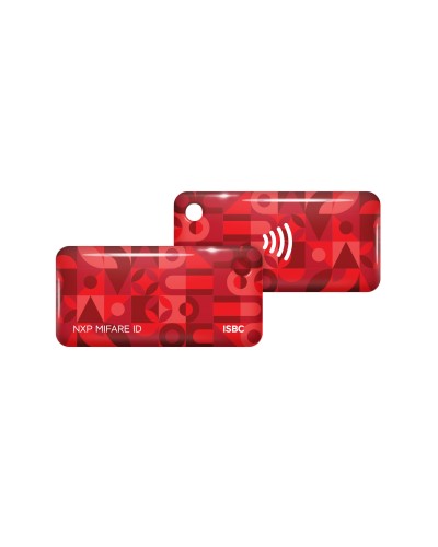 ISBC Mifare ID Standard (красный). Брелок. ISBC в Тольятти
