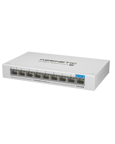 Keenetic KN-4710 (L2) 9х1Гбит/с 8PoE+ 120W. Коммутатор с PoE. KEENETIC в Тольятти