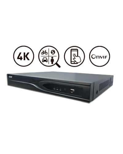 KN-PRO16/2-4K. Видеорегистратор IP 16-канальный. KENO в Тольятти