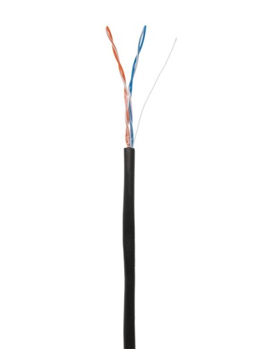 U/UTP 2pair, Cat5, Out, PE (EC-UU002-5-PE-BK). Кабель «витая пара» (LAN) для структурированных систем связи. NETLAN в Тольятти