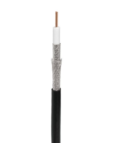 RG-11 CCS, Out, PE (EC-C2-21123B-BK-3). Кабель коаксиальный омедненный. NETLAN в Тольятти