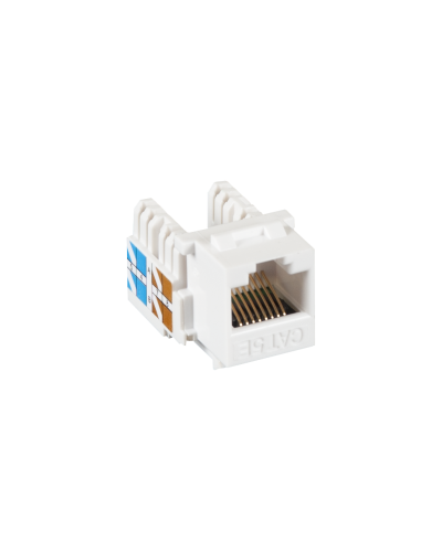 EC-UKJ-UD2-WT-10 (10шт). Вставка Keystone Jack RJ-45. NETLAN в Тольятти