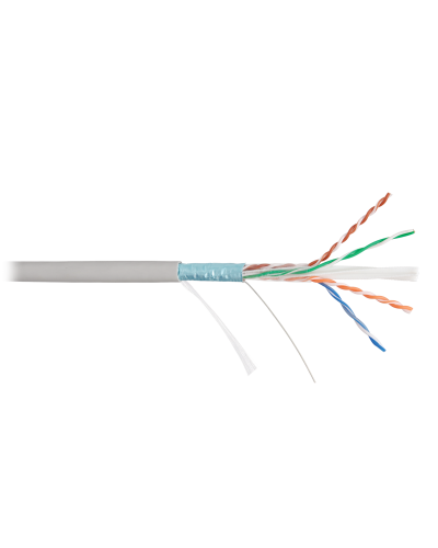 F/UTP 4pair, Cat6a, Solid, In, нг(А)-HF (NMC 4255C-GY). Кабель «витая пара» (LAN) для структурированных систем связи. NIKOMAX в Тольятти