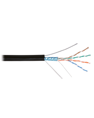 F/UTP 4pair, Cat5e, Solid, Out, SW, PVC (NMC 4905B-BK). Кабель «витая пара» (LAN) для структурированных систем связи. NIKOMAX в Тольятти