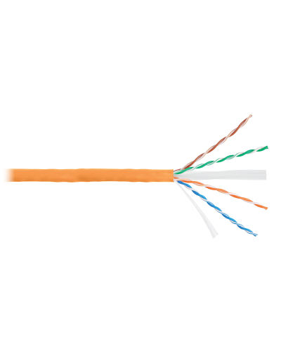 U/UTP 4pair, Cat6, Solid, In, нг(А)-HF (NMC 4140C-OR). Кабель «витая пара» (LAN) для структурированных систем связи. NIKOMAX в Тольятти