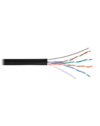 U/UTP 4pair, Cat5e, Solid, Out, SW, PVC (NMC 4805B-BK). Кабель «витая пара» (LAN) для структурированных систем связи. NIKOMAX в Тольятти