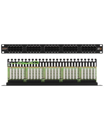 NMC-RP50UC3-1U-BK. Патч-панель 19. NIKOMAX в Тольятти
