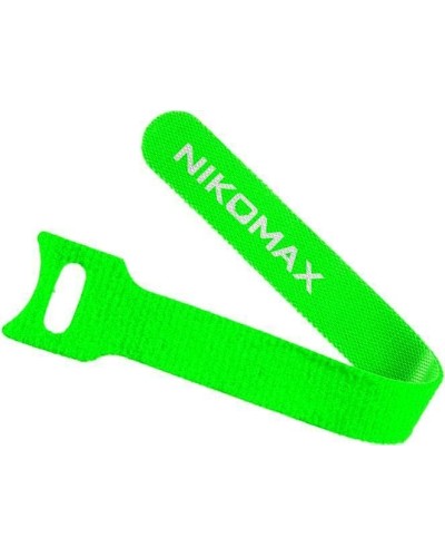 NMC-CTV150-12-SB-GN-10 (10шт). Стяжка-липучка с мягкой пряжкой. NIKOMAX в Тольятти