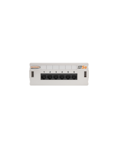 NMC-WP06UD2-GY. Патч-панель настенная 6 портов, Кат.5е. NIKOMAX в Тольятти