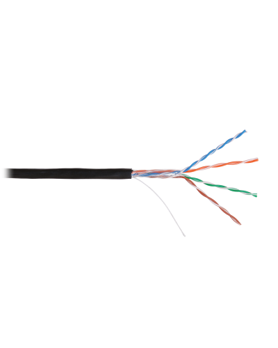 U/UTP 4pair, Cat5e, Solid, Out, нг(А)-HF (NMC 2100B-BK). Кабель «витая пара» (LAN) для структурированных систем связи. NIKOMAX в Тольятти
