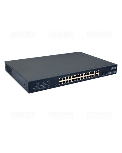 SW-62422(400W). Коммутатор 24-портовый  Fast Ethernet с PoE. OSNOVO в Тольятти
